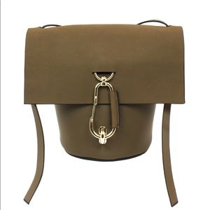 Zac Posen Gothic Olive Belay Crossbody
